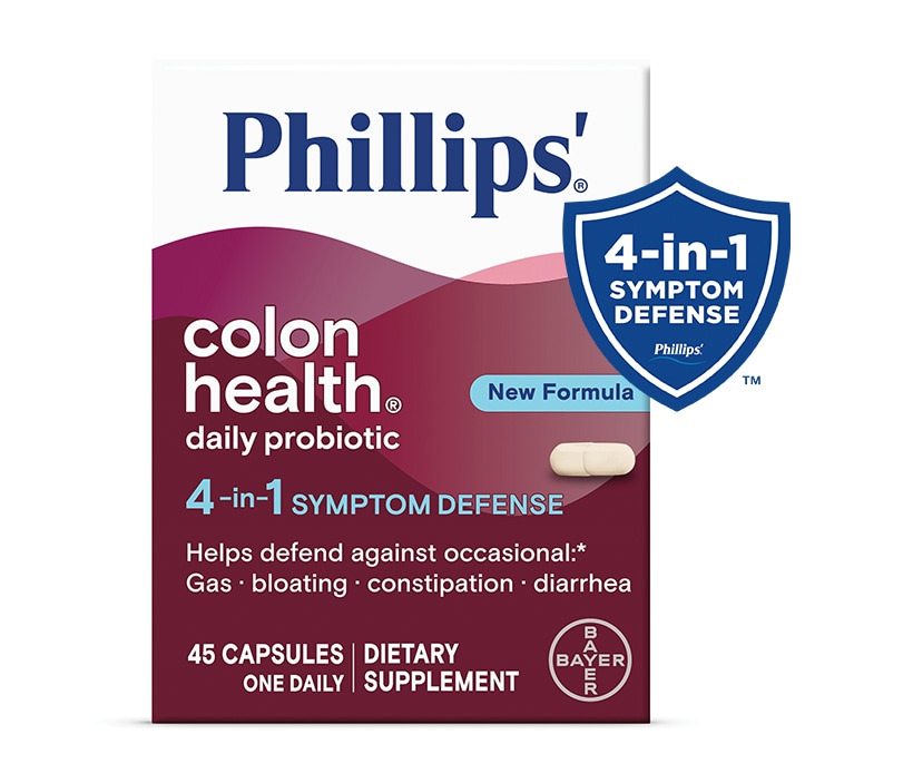 Phillips' Colon Health Daily Probiotic Capsules box